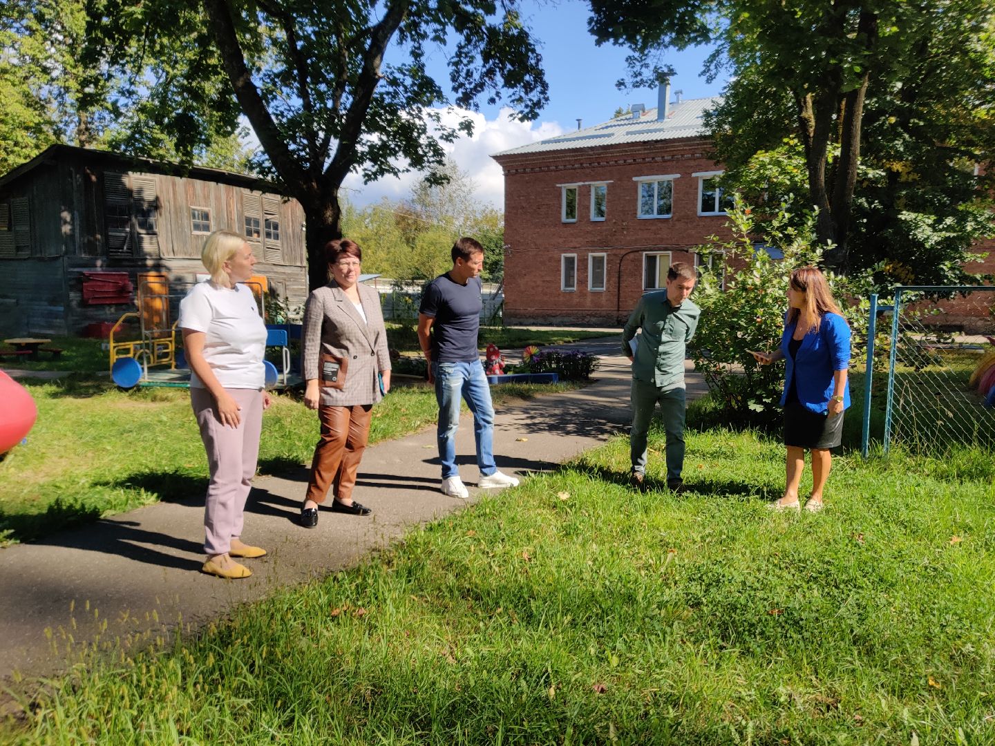 Красноармейск, Пушкинский, спортплощадка, детский сад, благотворительность