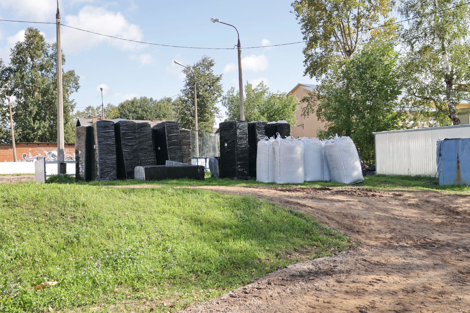 Волоколамск, реконструкция стадиона, Текстильщик