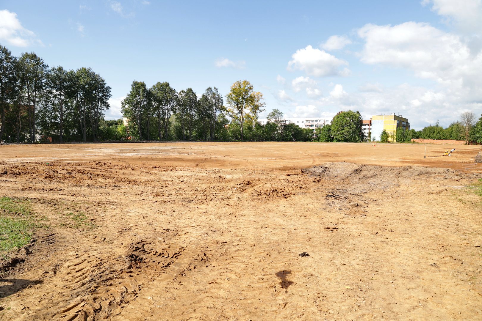 Волоколамск, реконструкция стадиона, Текстильщик