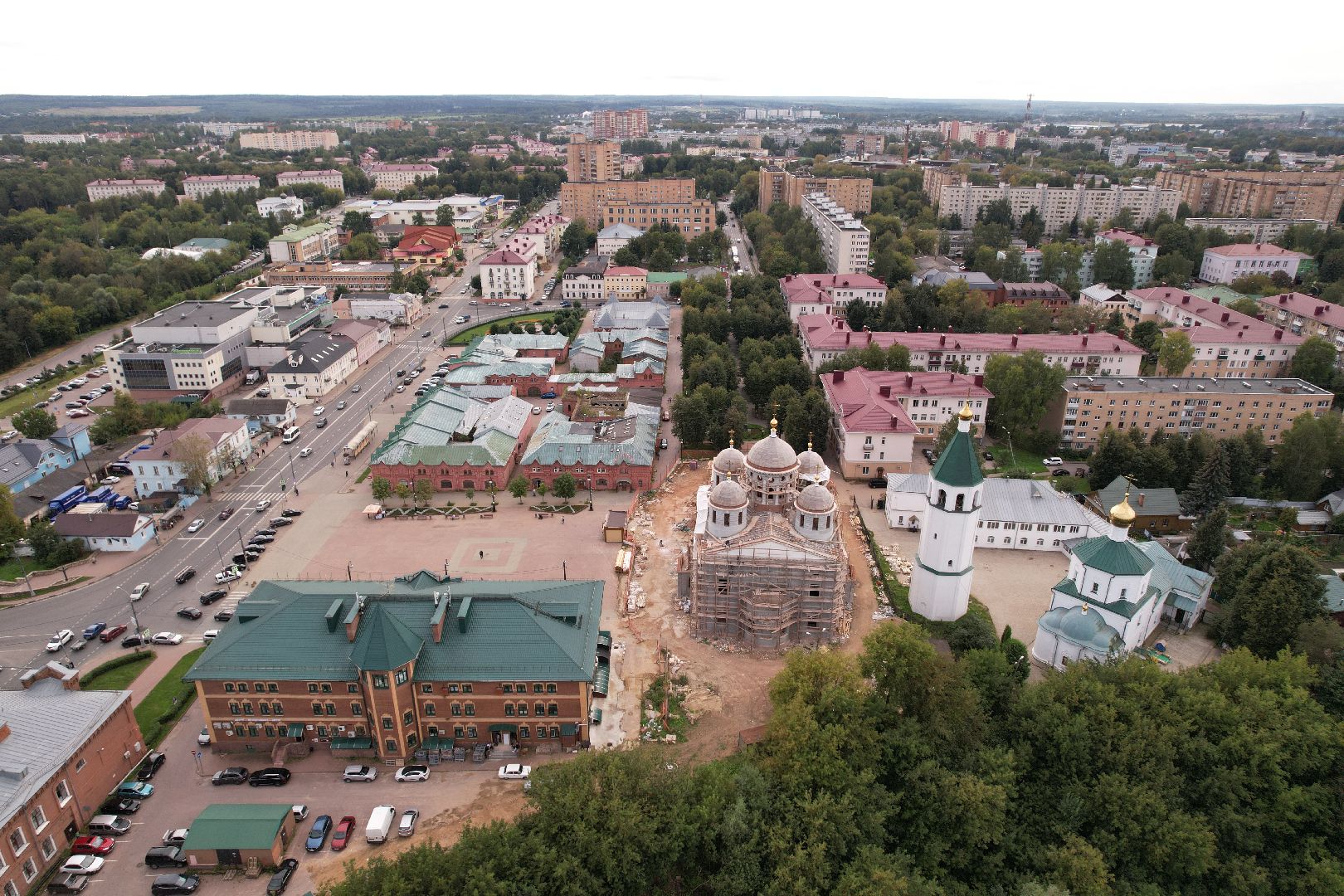 клин, туризм, часы,торговля, видео с коптера,