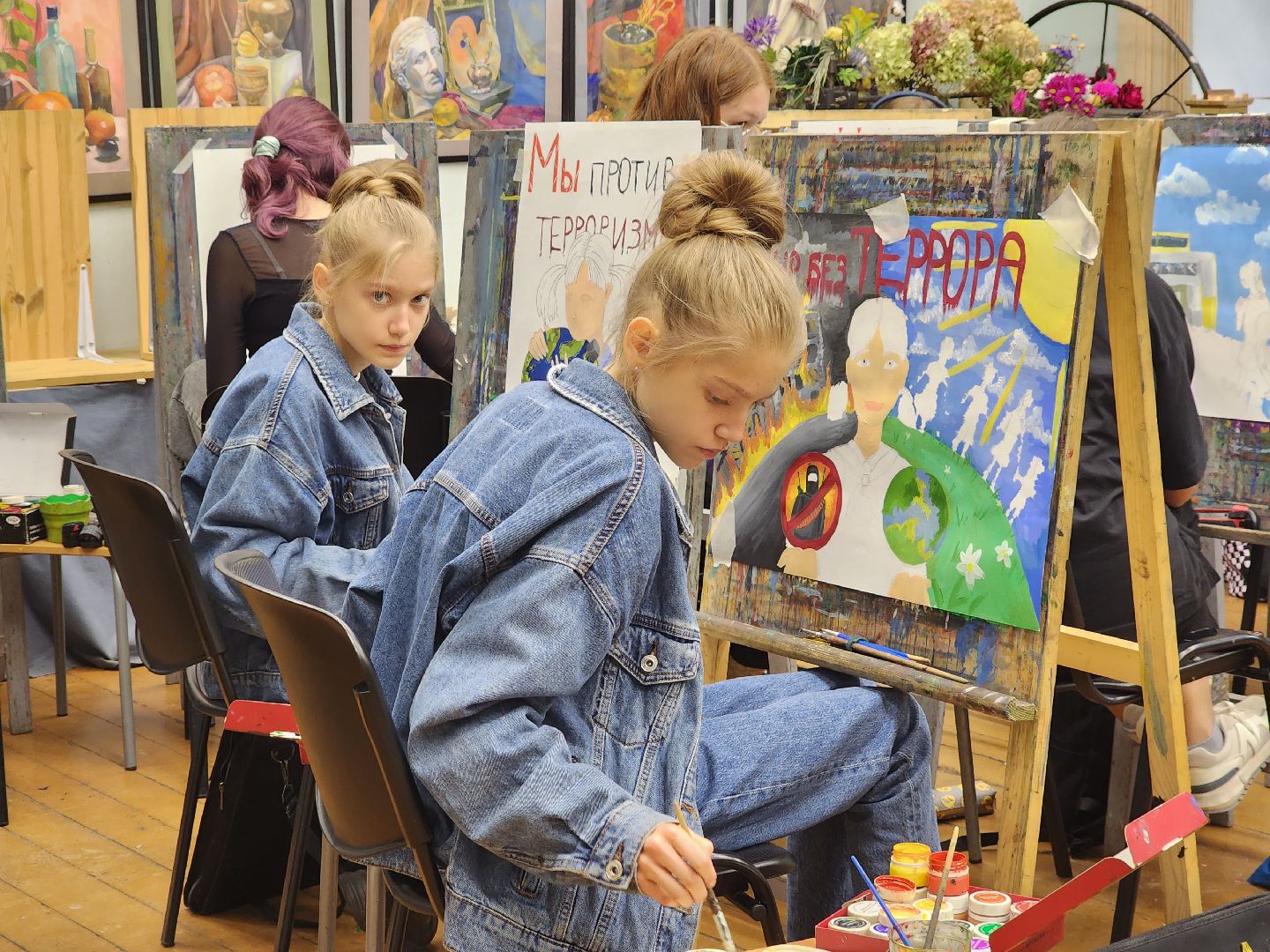 конкурс, пушкино, художники, терроризму нет,