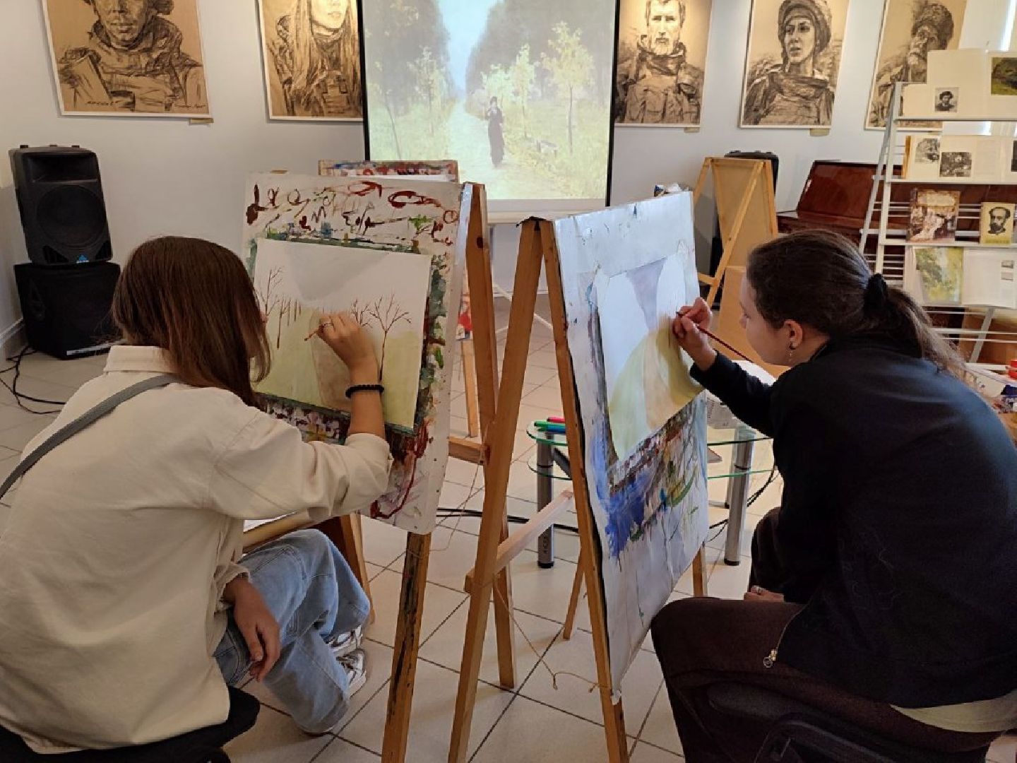 Звенигород, культура, живопись, мастер-класс