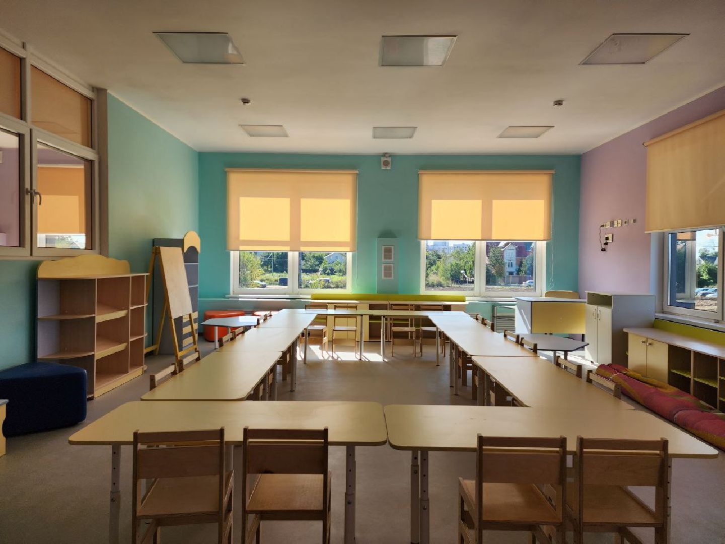 детский сад, дети; образование; инфраструктура