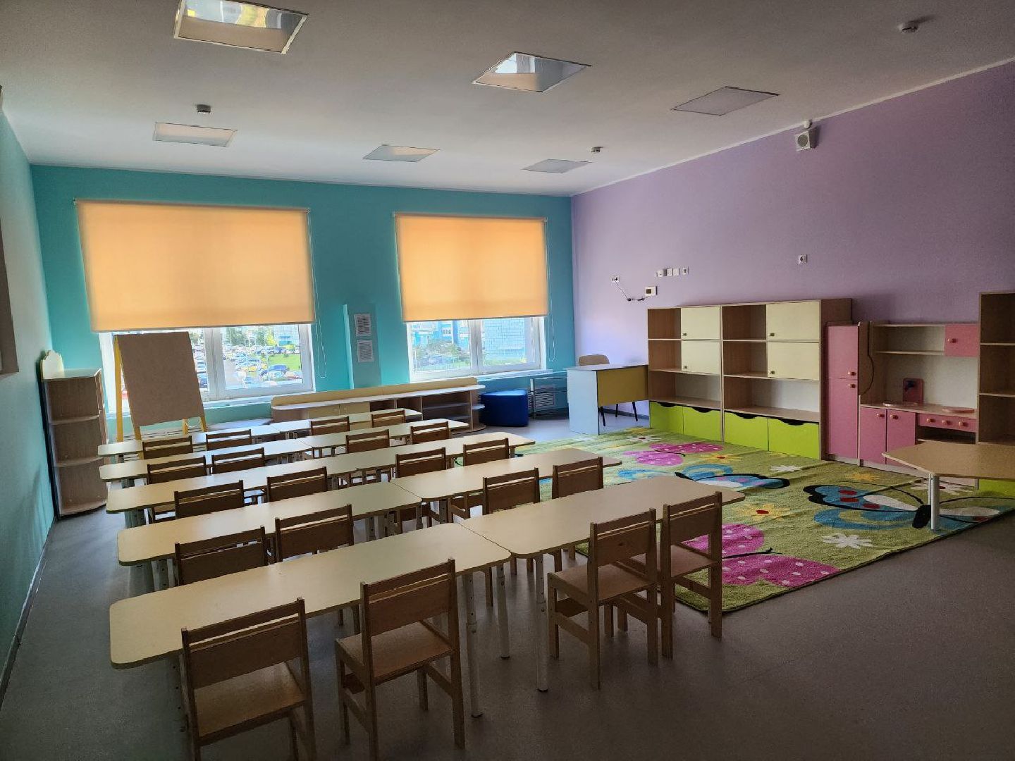 детский сад, дети; образование; инфраструктура