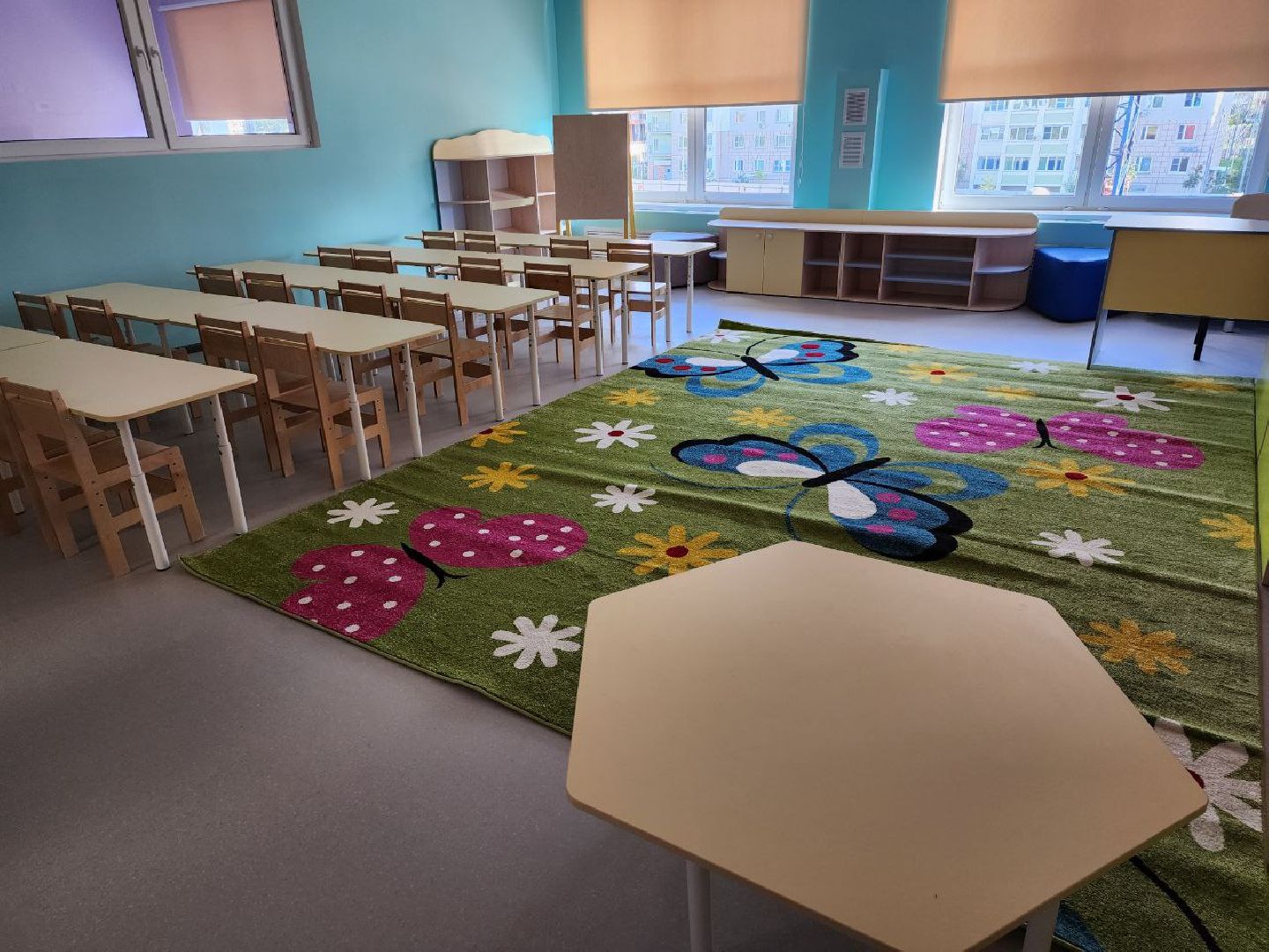 детский сад, дети; образование; инфраструктура