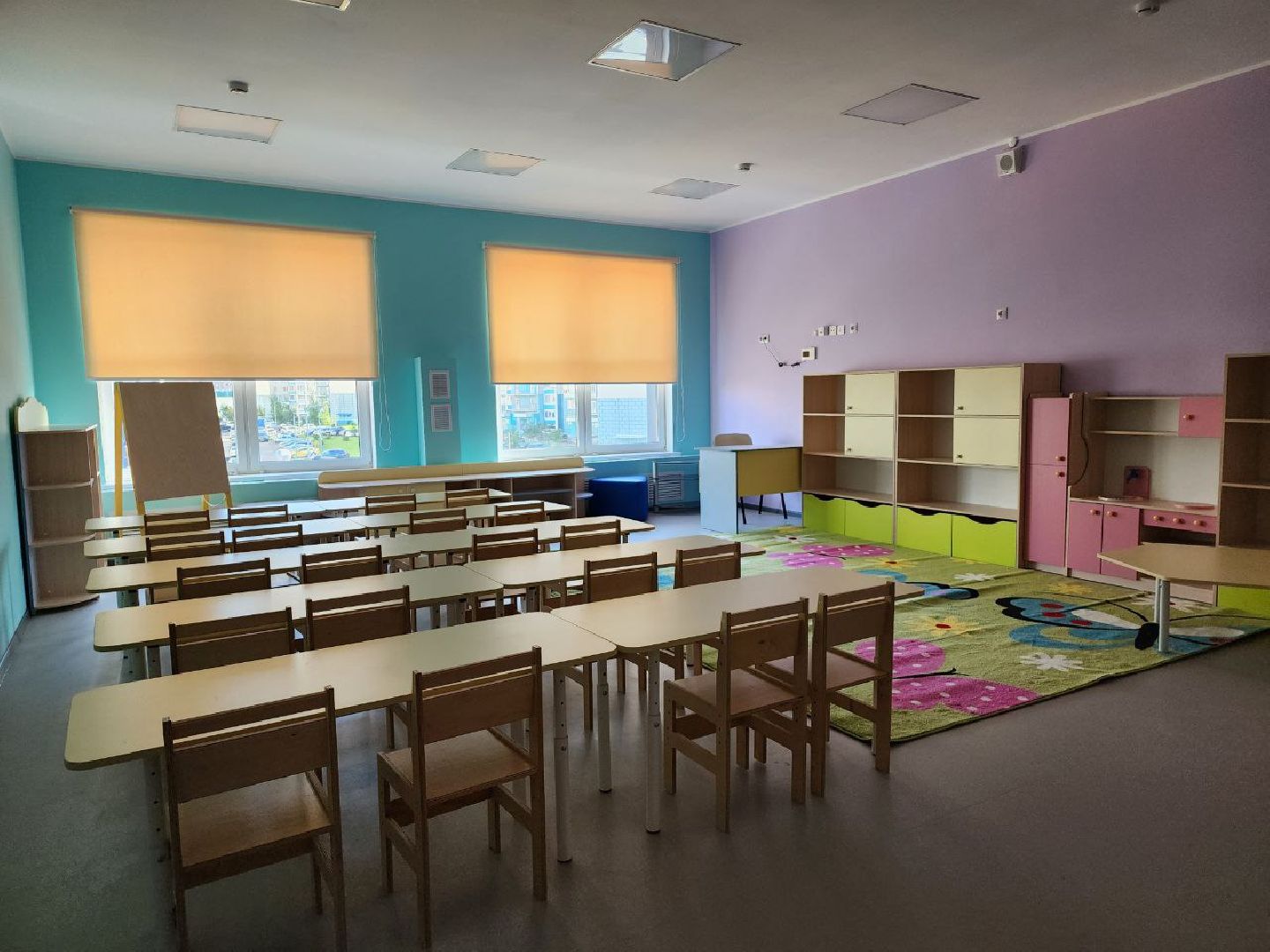 детский сад, дети; образование; инфраструктура