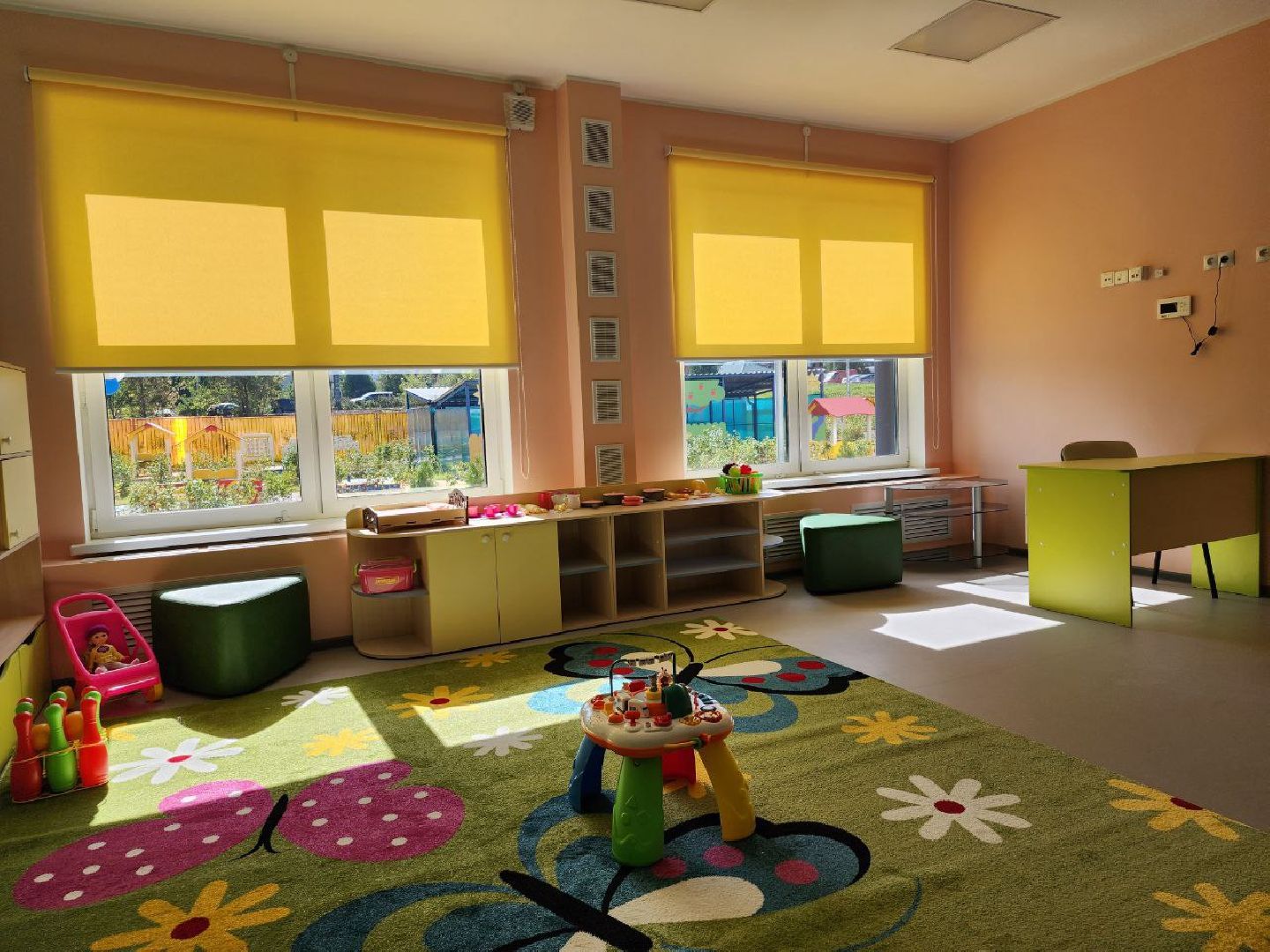 детский сад, дети; образование; инфраструктура