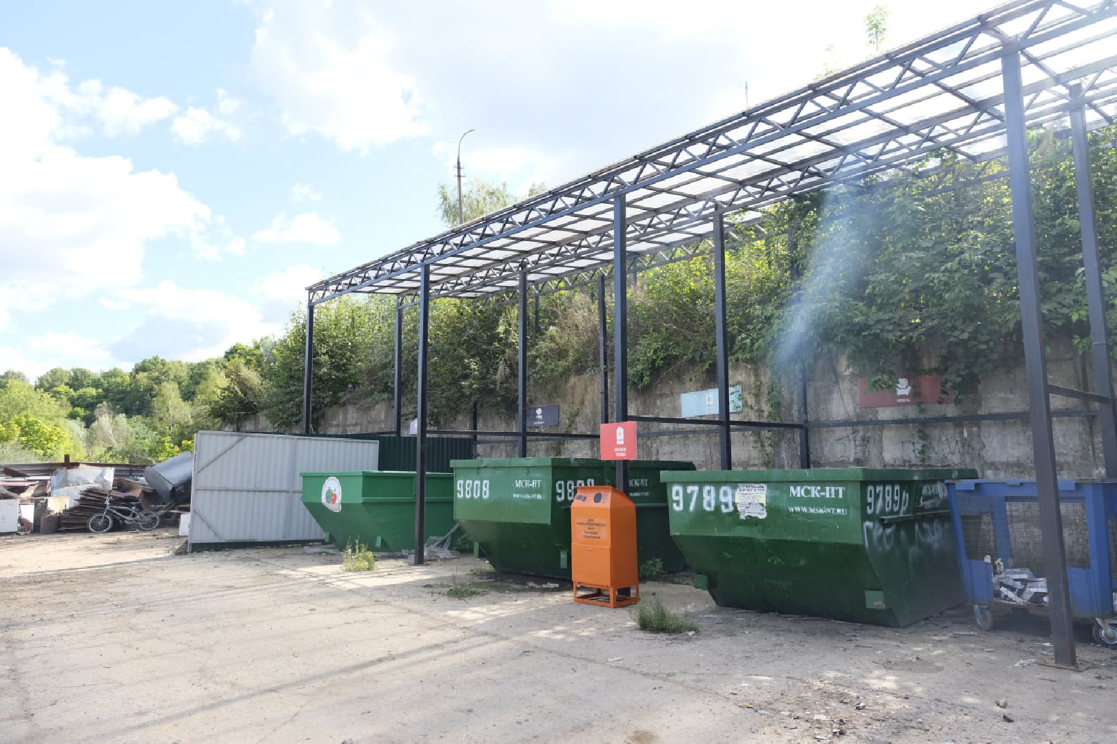 Пущино, экология, Мегабак