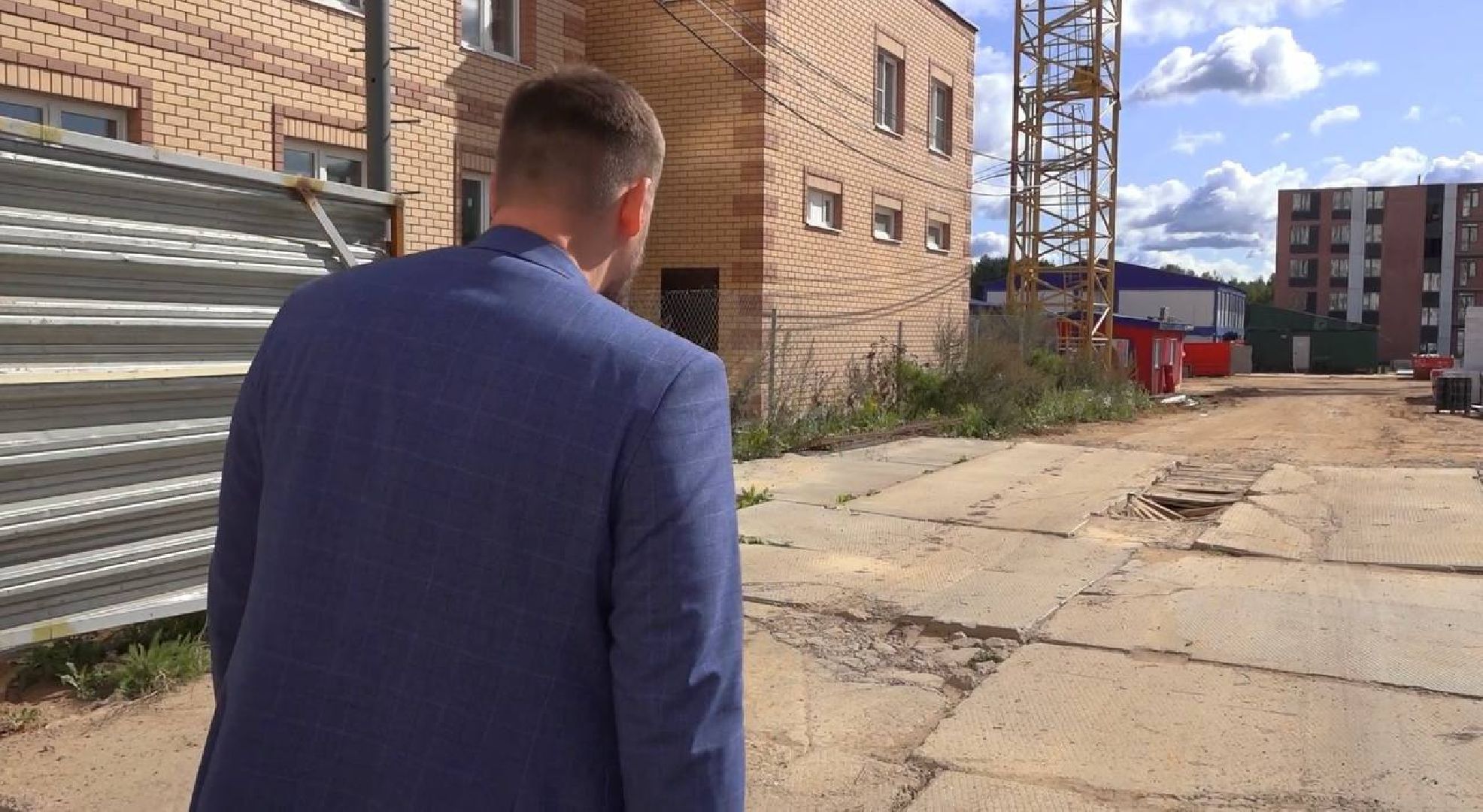 Солнечногорск, дом, строительство, переселенцы, новостройка