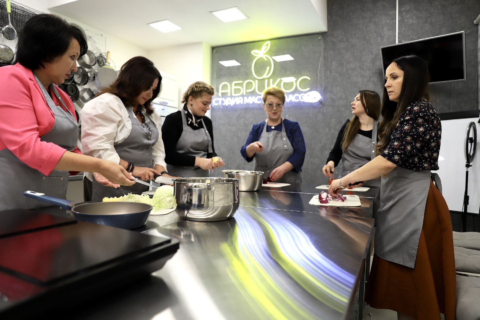 Солнечногорск, готовка, борщ, женщины, студия