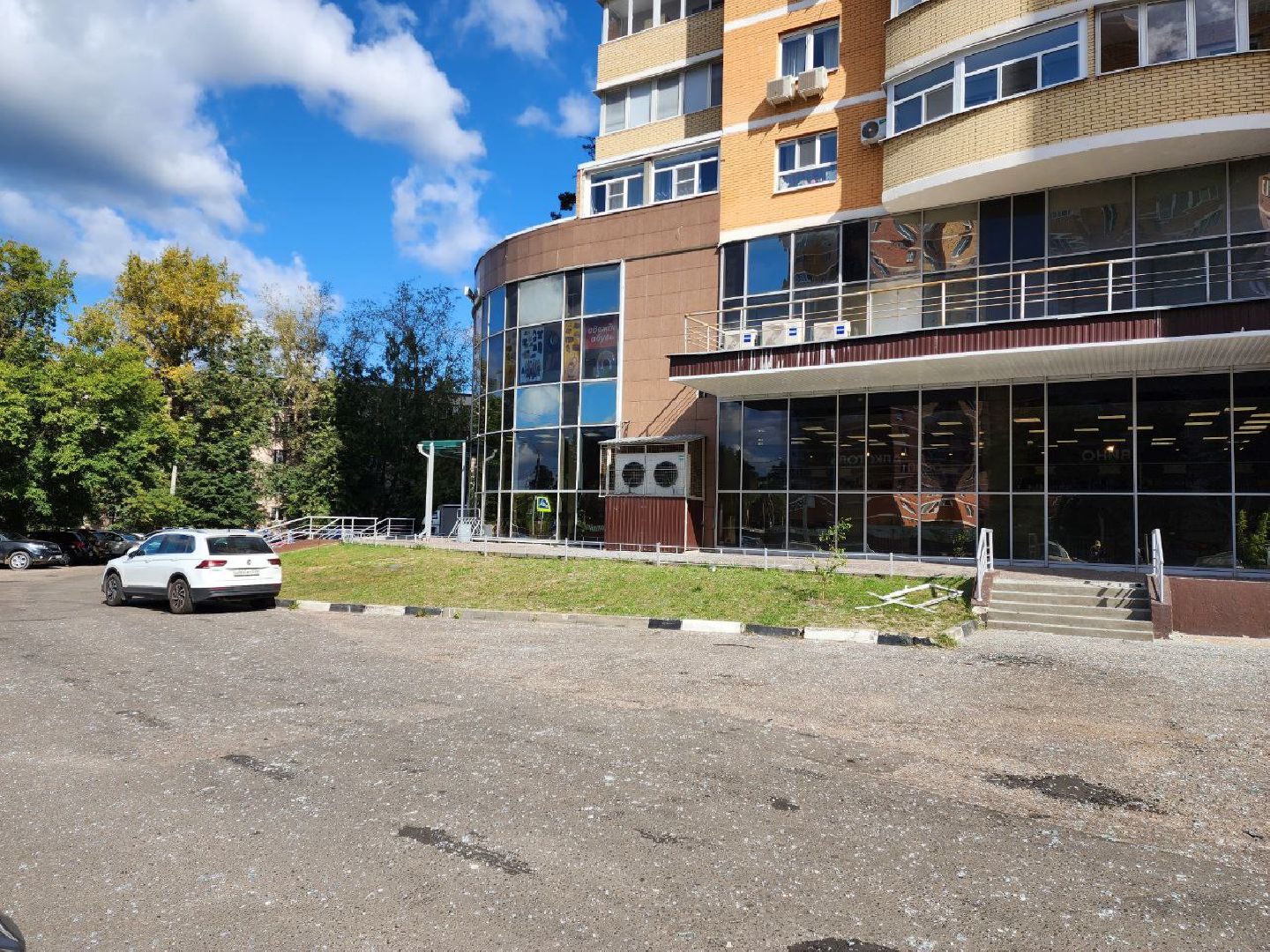 Раменское, ЧП, устранение последствий разрушения беспилотником