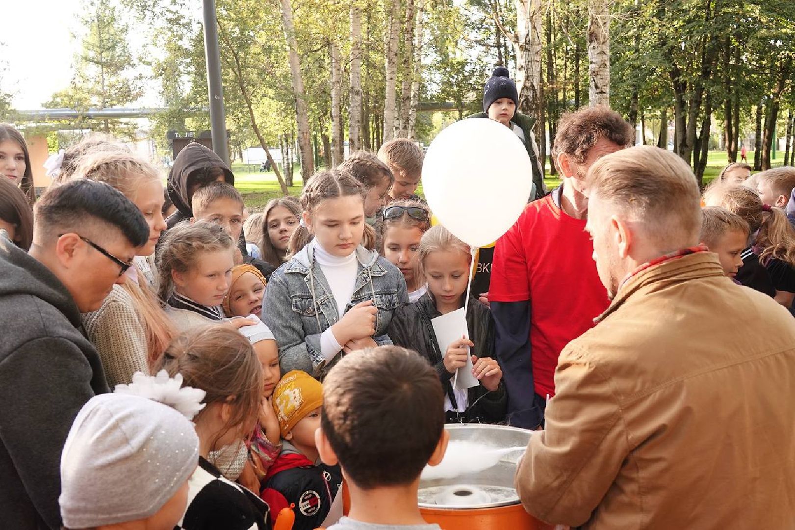 Сергиево-Посадский городской округ, Краснозаводск, Парк Победы, Благоустройство, Жители