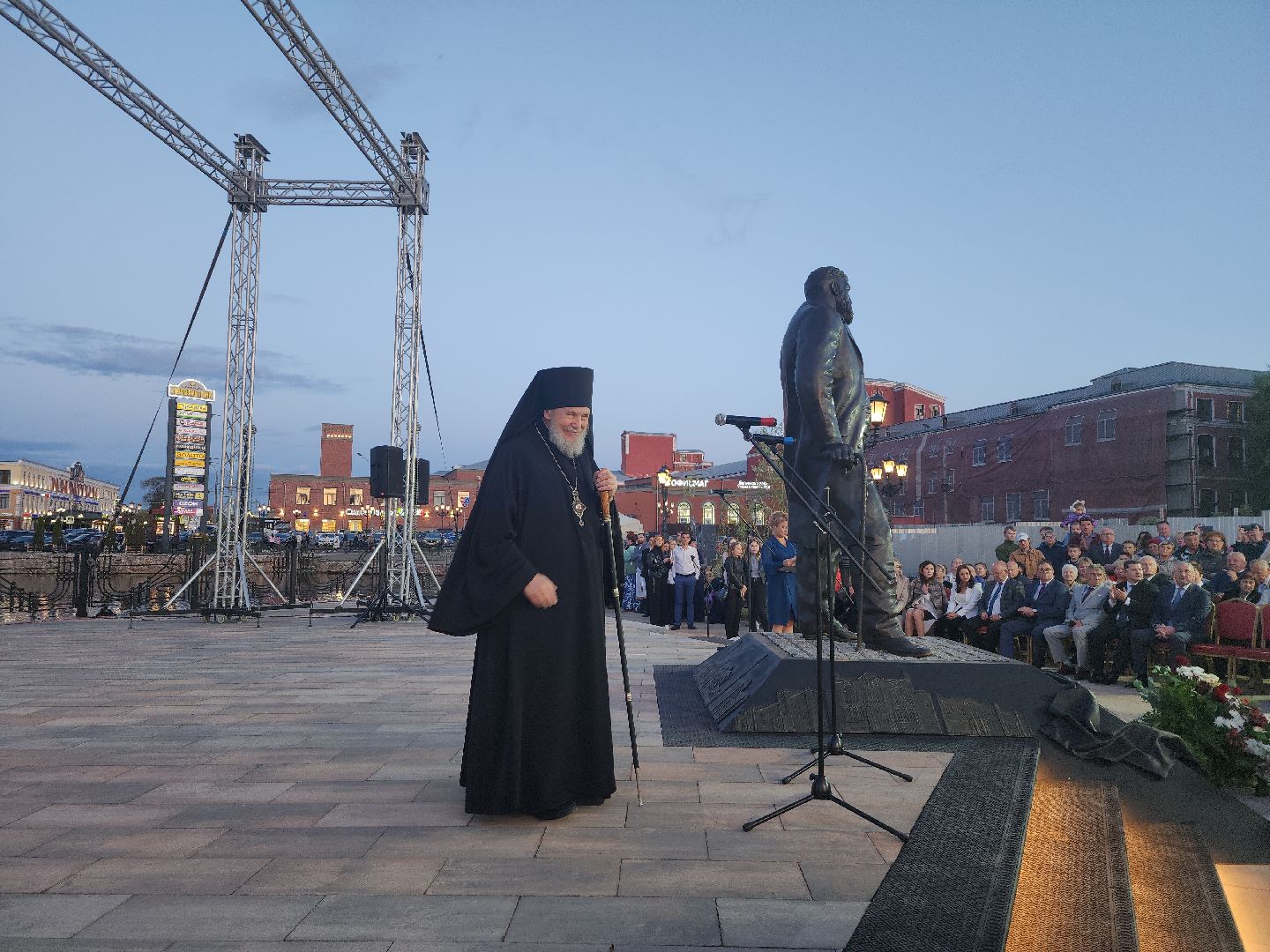 Памятник, Арсений Морозов, меценат, Ногинск, Богородский городской округ