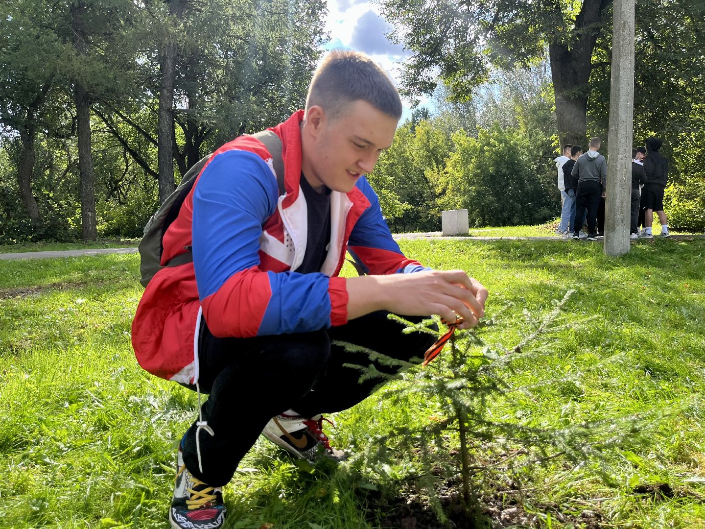 Наро-Фоминск, аллея памяти, рубеж обороны, посади дерево, волонтёры Подмосковья