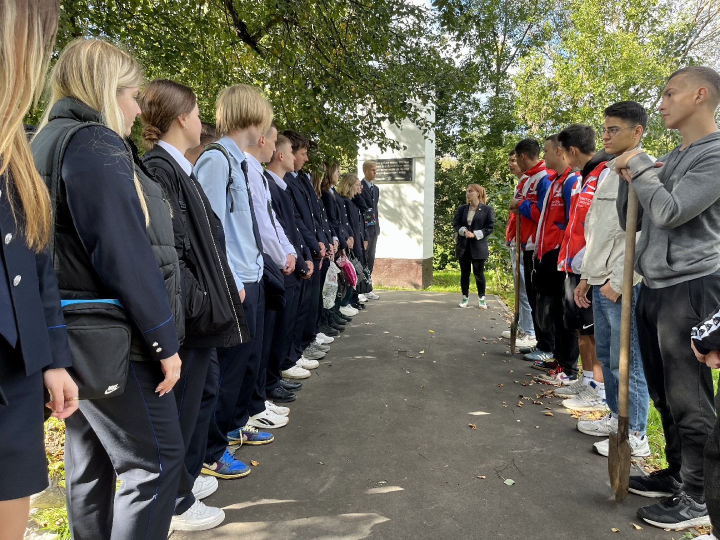 Наро-Фоминск, аллея памяти, рубеж обороны, посади дерево, волонтёры Подмосковья