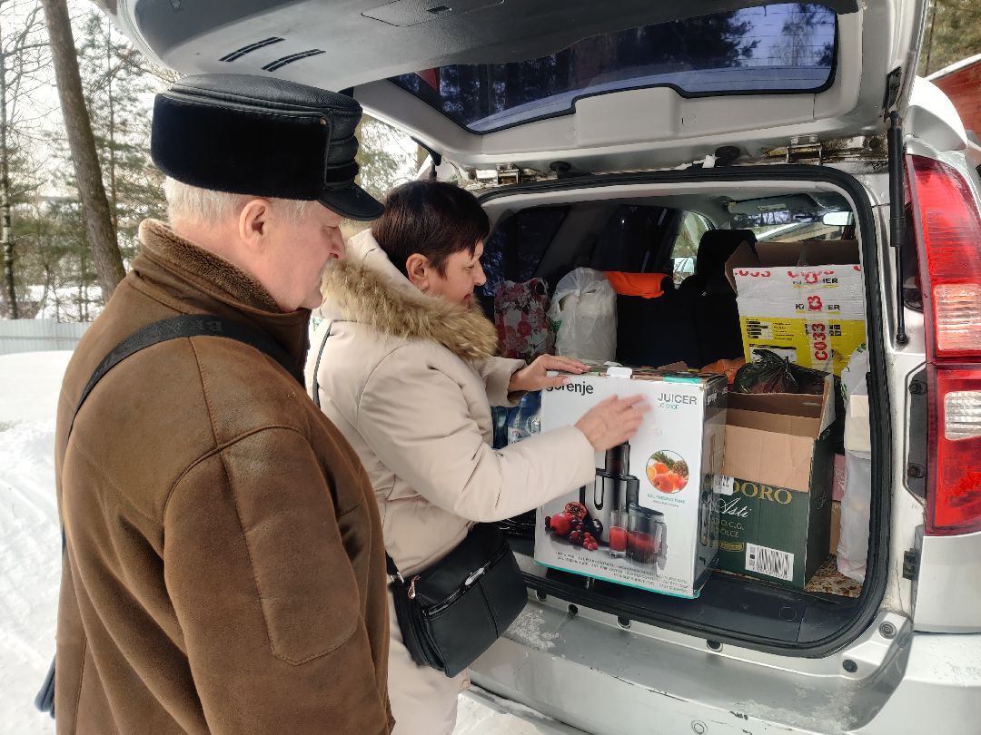 Красноармейск, спецоперация, помощь госпиталю, гостинцы для раненых