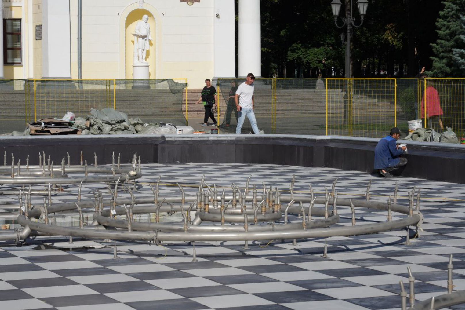 Сергиево-Посадский городской округ, Сергиев Посад, Фонтан; Благоустройство, Ремонт