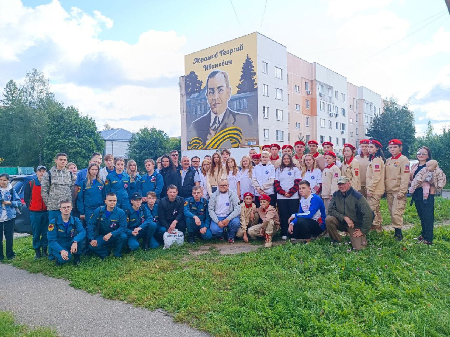 Можайск, Можайский городской округ, Подмосковье, граффити, Росмолодёжь, гранты, конкурс, Лица Победы, проект, СВО, герои, Великая Отечественная война