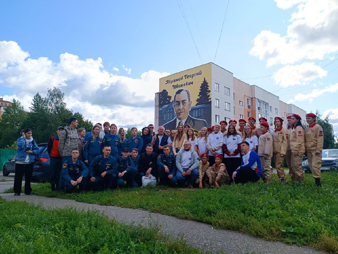 Можайск, Можайский городской округ, Подмосковье, граффити, Росмолодёжь, гранты, конкурс, Лица Победы, проект, СВО, герои, Великая Отечественная война