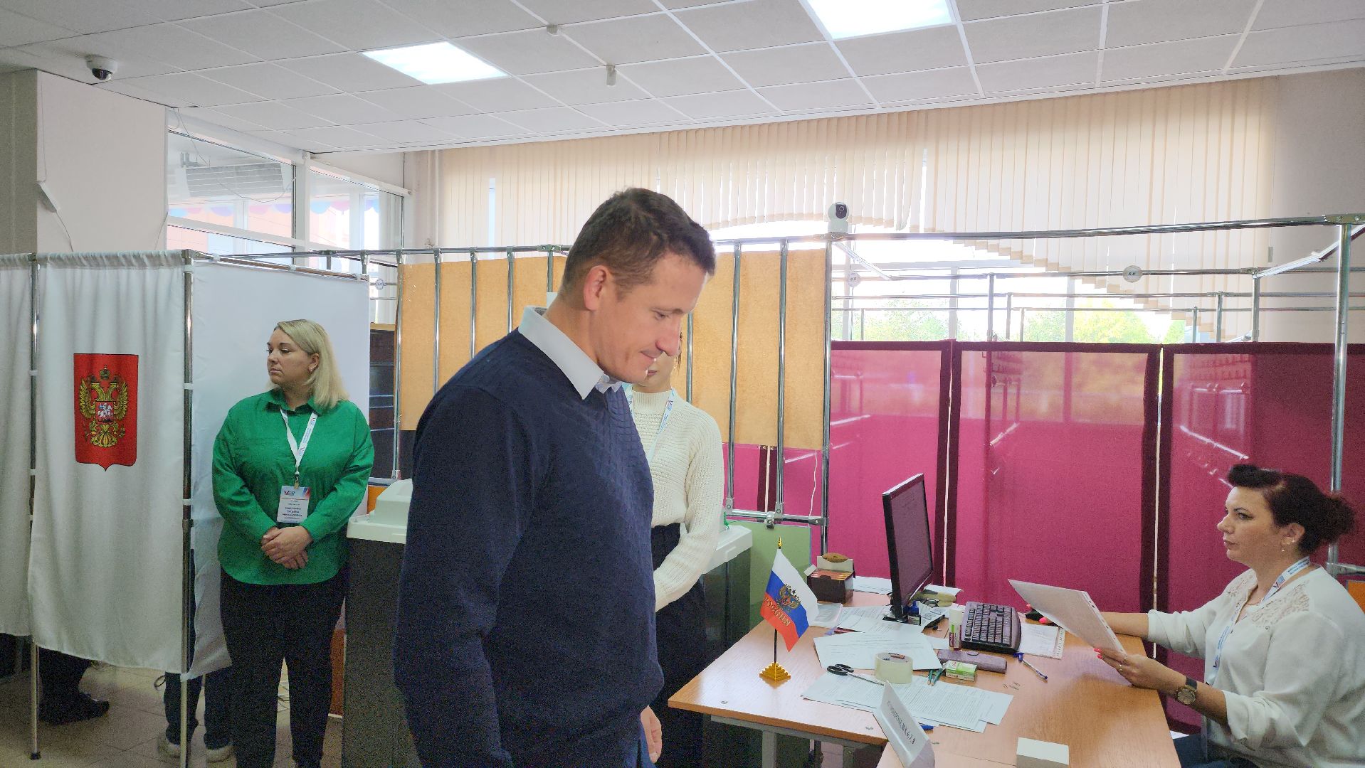 выборы 2023, выборы губернатора, космонавт, голосование,