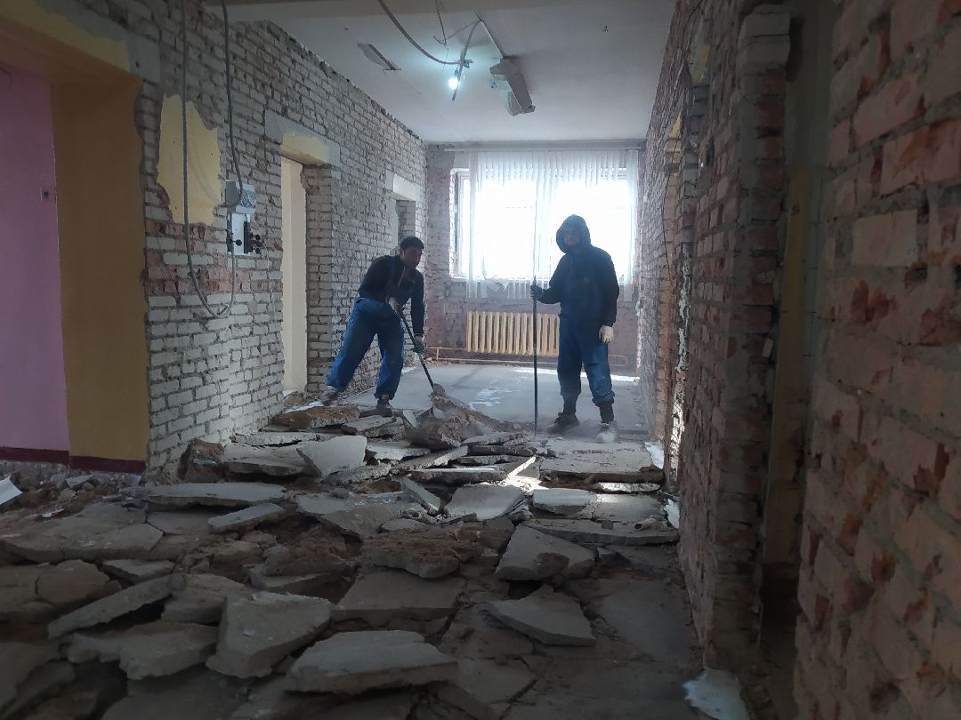 Капитальный ремонт, демонтаж, амбулатория, Щёлково