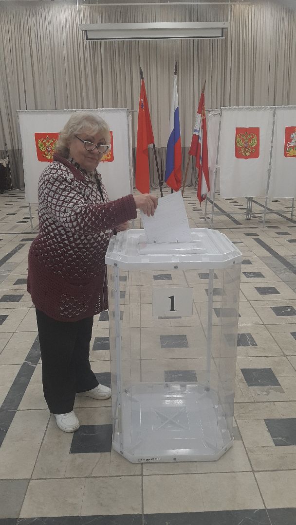 ПодмосковьеВыбирает2023, ЕДГ2023, выборы, первый голосующий, Орехово-Зуево