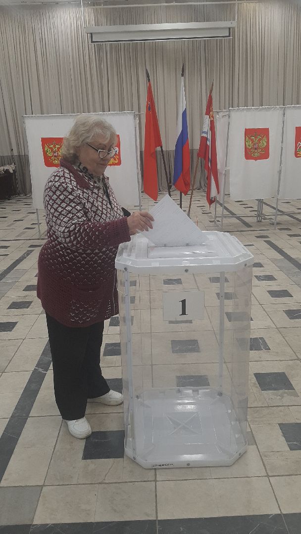 ПодмосковьеВыбирает2023, ЕДГ2023, выборы, первый голосующий, Орехово-Зуево