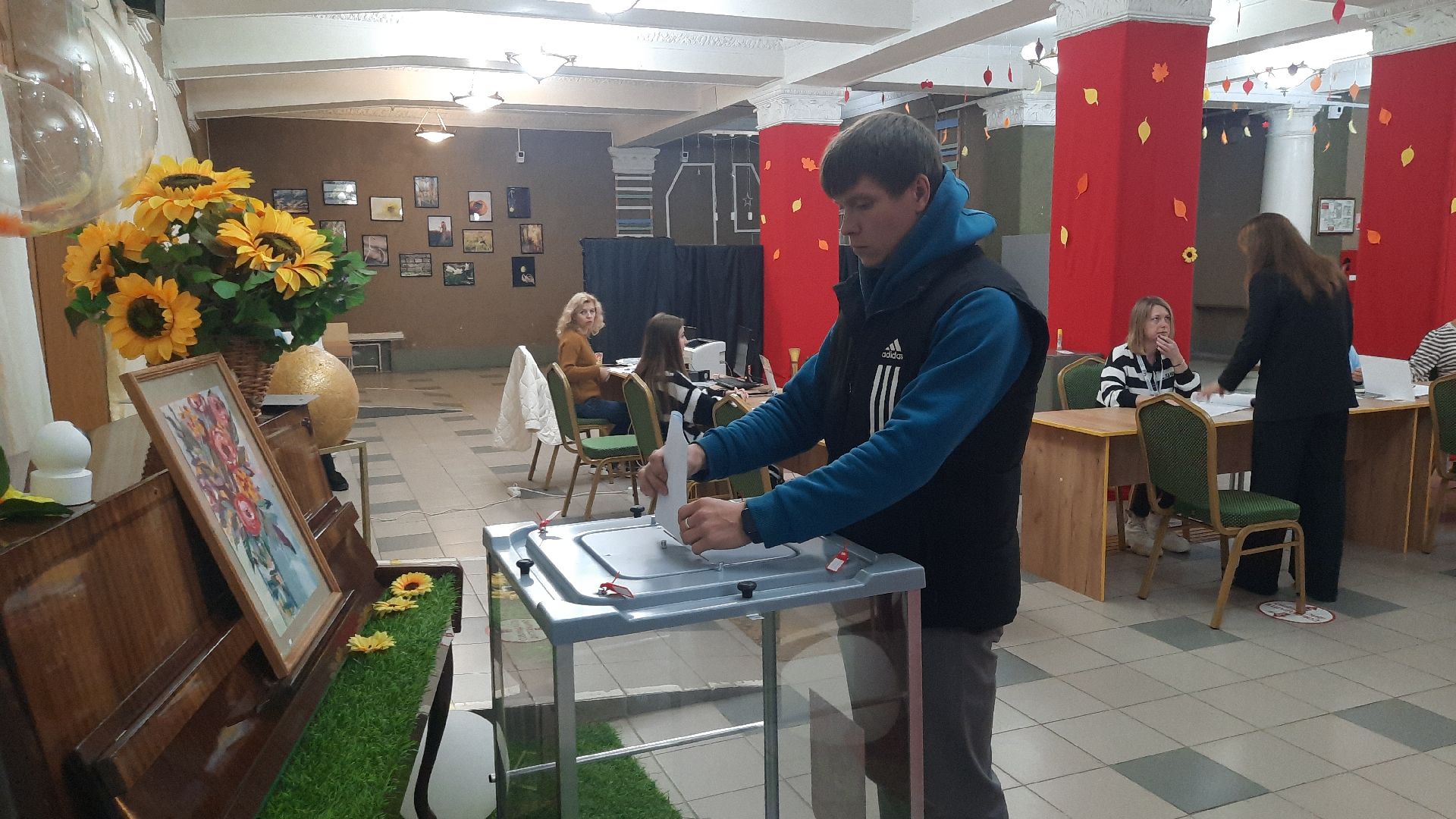 #ПодмосковьеВыбирает2023, #ЕДГ2023, Шатура, выборы губернатора, открытие участка