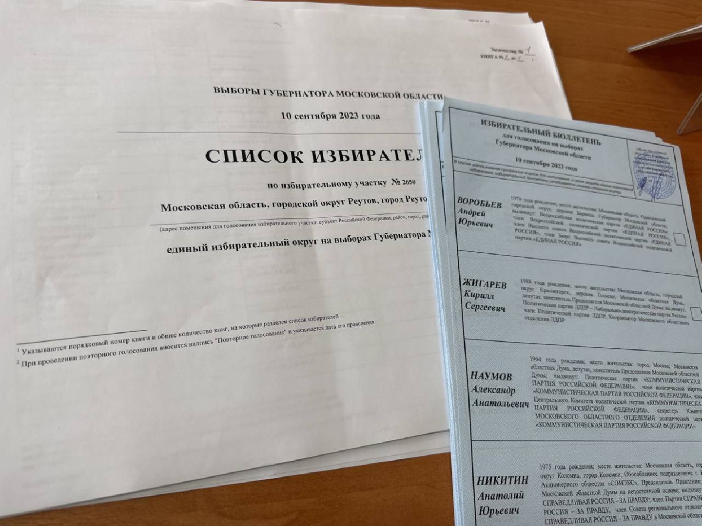 Реутов, выборы, голосование, избирательная кампания