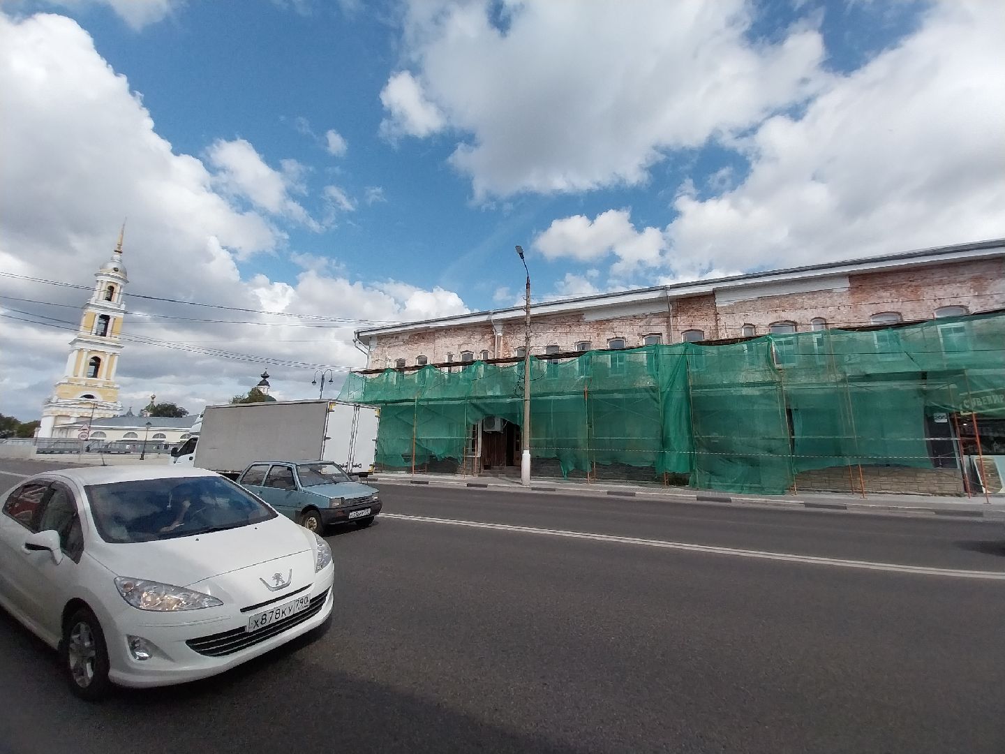 Коломна, фасад, историческое здание