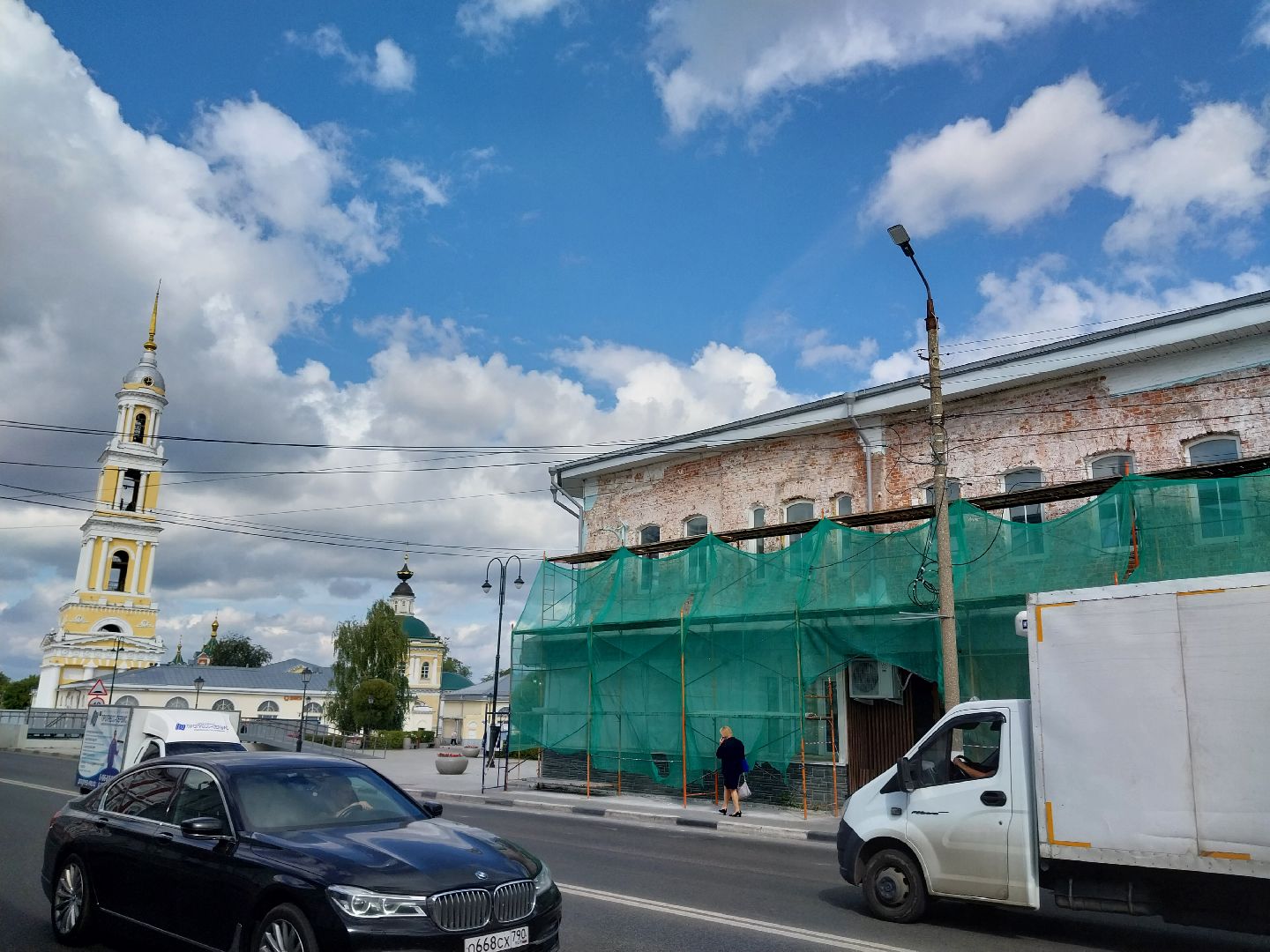 Коломна, фасад, историческое здание