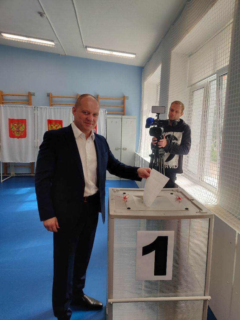 Красноармейск, Пушкинский, выборы губернатора, Максим Красноцветов