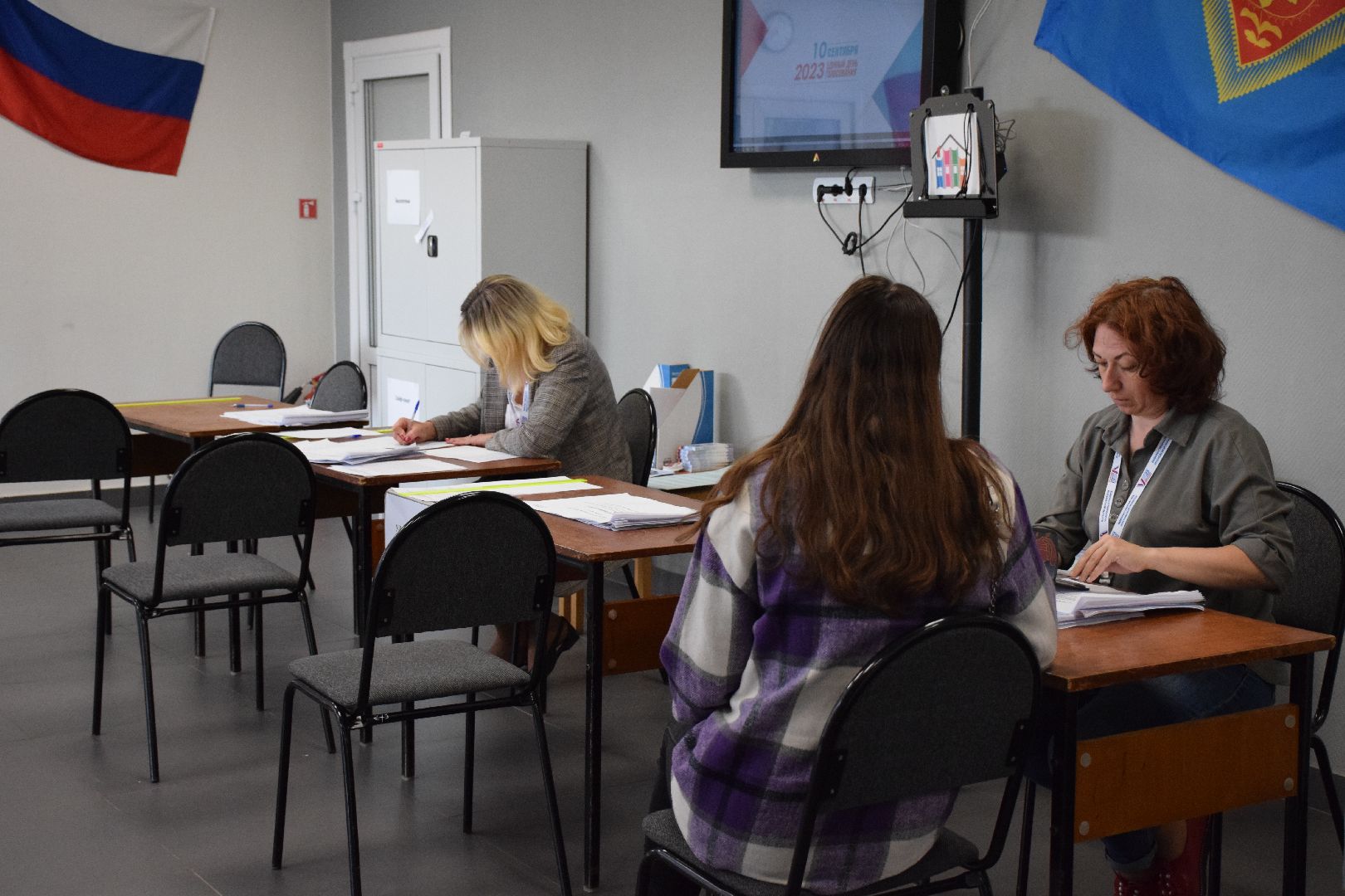 Павловский Посад, городской округ Павловский Посад, наблюдатели, выборы, люди, голосование, молодёжь, подмосковьевыбирает2023, едг2023,