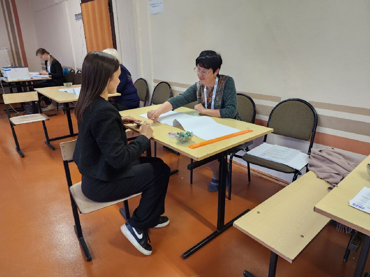 Раменское, выборы, впервые голосующая жительница