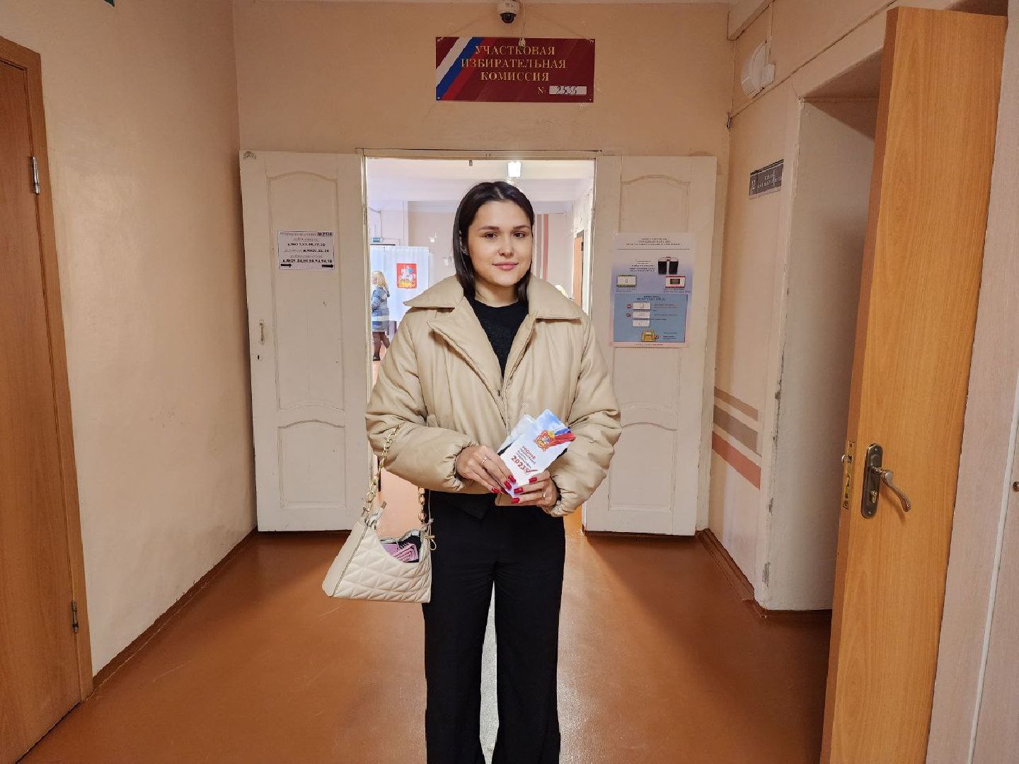 Раменское, выборы, впервые голосующая жительница