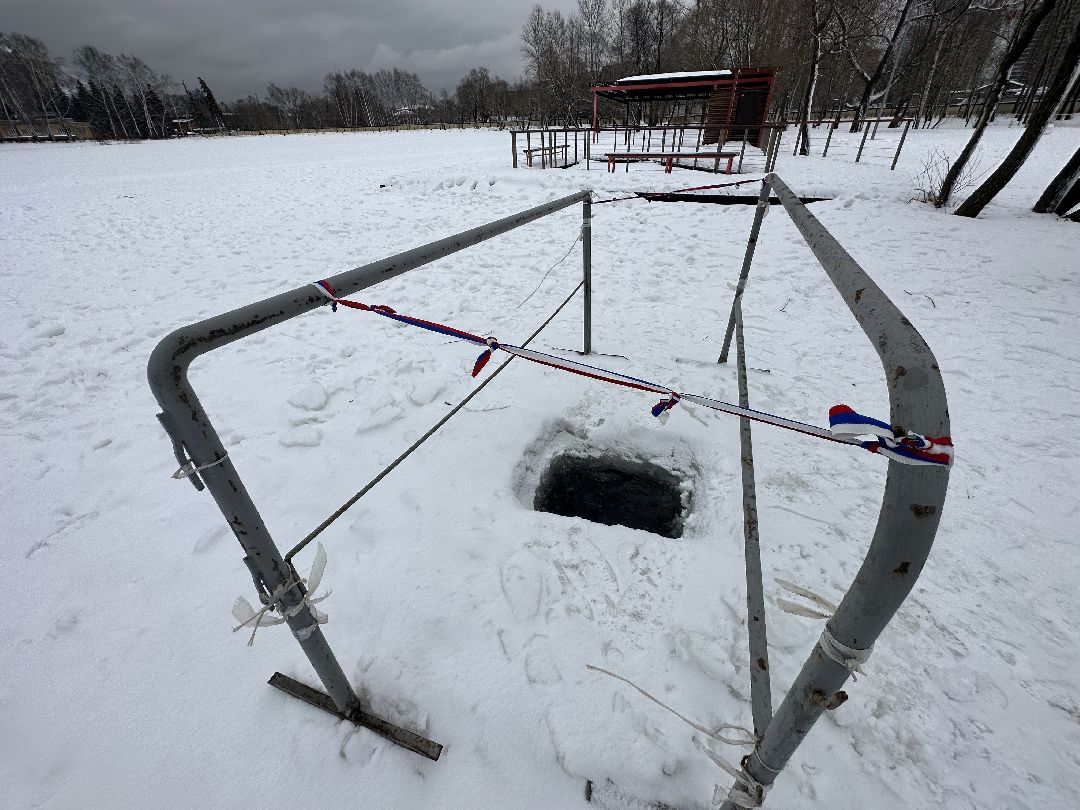 Реутов, безопасность, тонкий лёд, Фабричный пруд, парк на воде