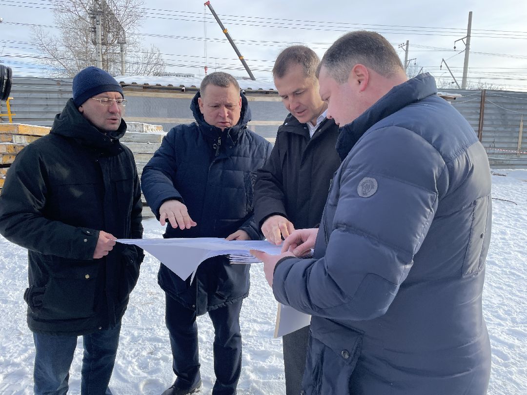 Строительство, переход, Люберцы