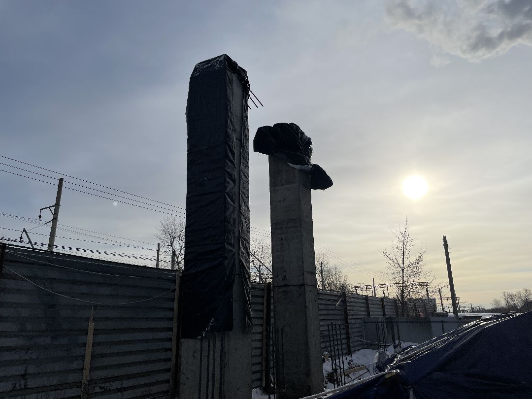 Строительство, переход, Люберцы