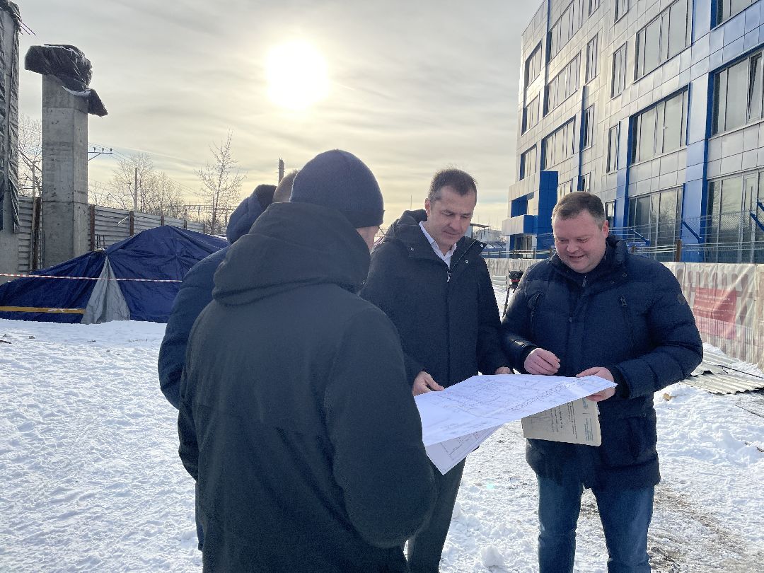 Строительство, переход, Люберцы