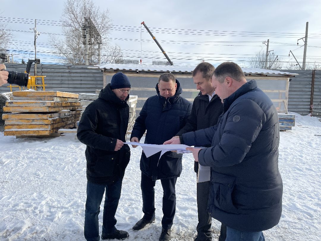 Строительство, переход, Люберцы