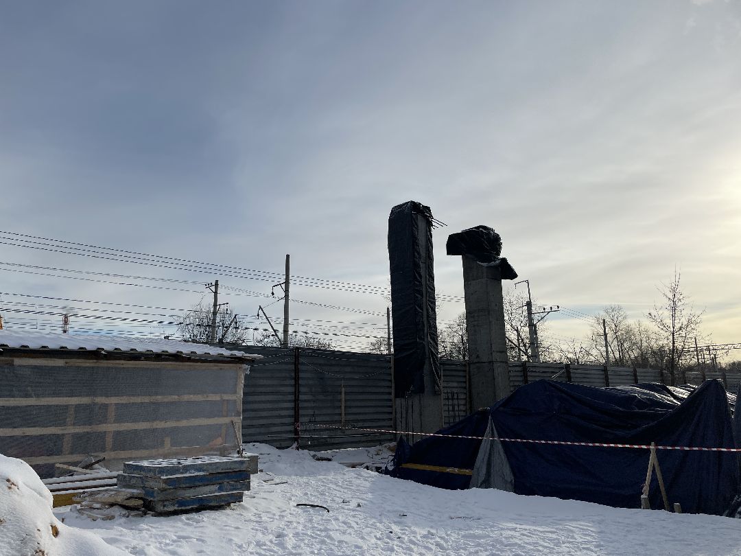 Строительство, переход, Люберцы