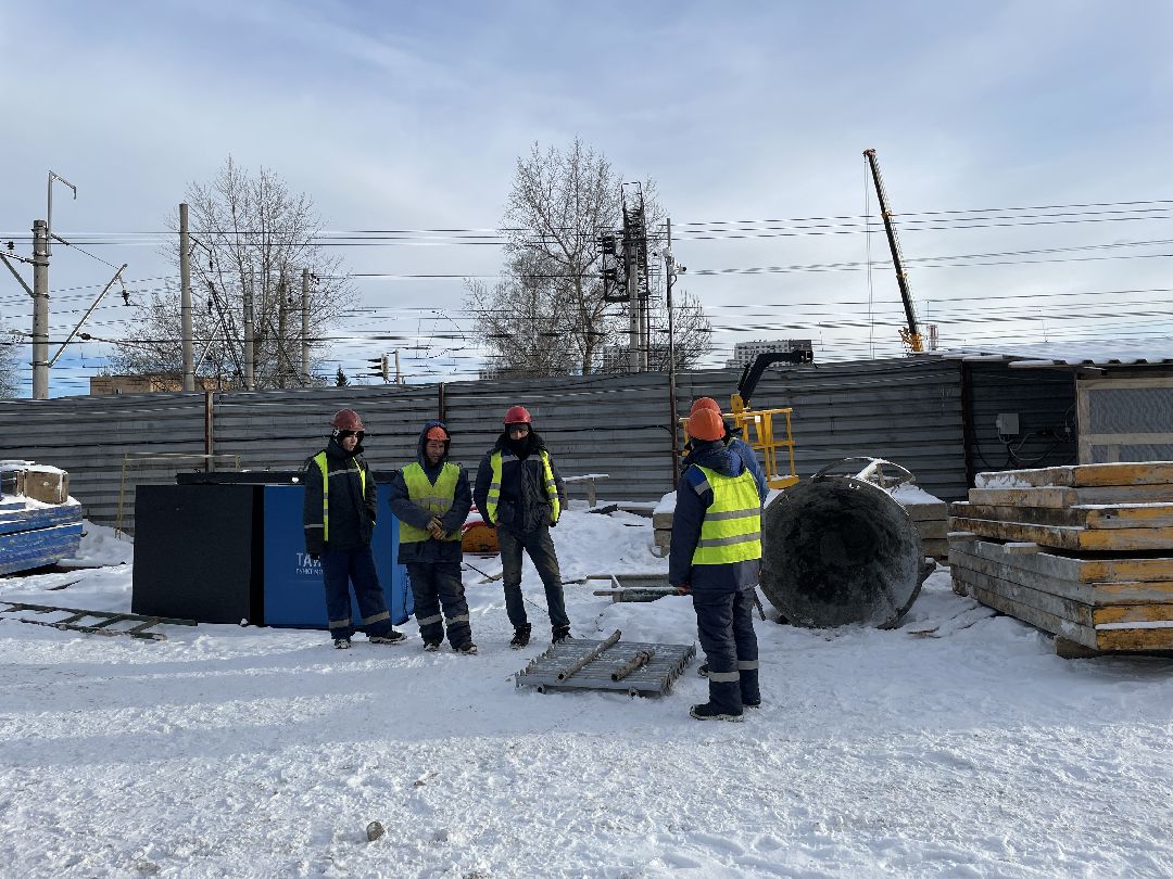 Строительство, переход, Люберцы
