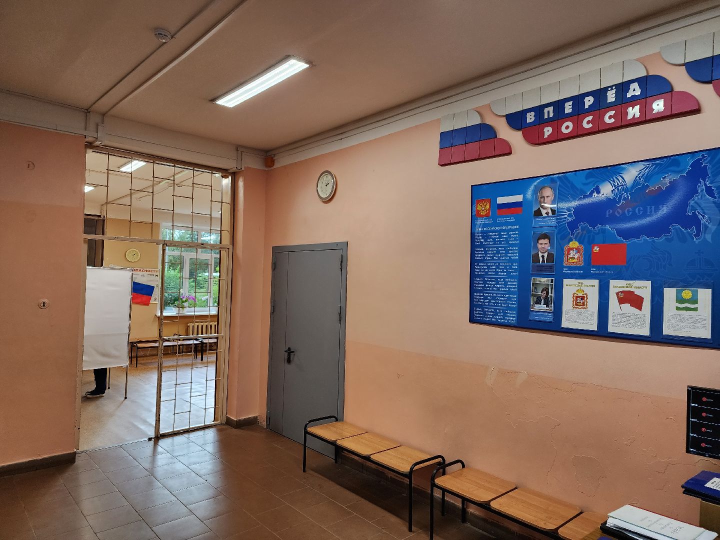 Снегири, голосование, выборы