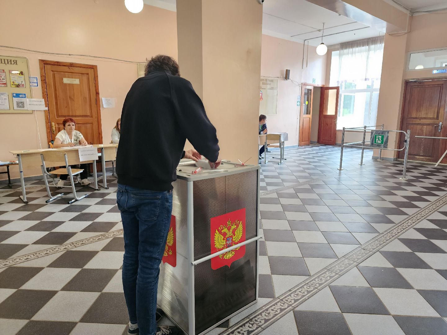 Выборы, голосование, павловская слобода