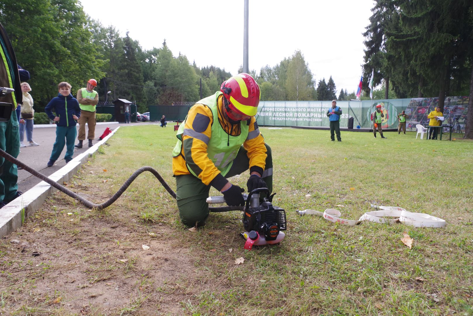 Пушкино, Софрино, авиалесоохрана, соревнования,