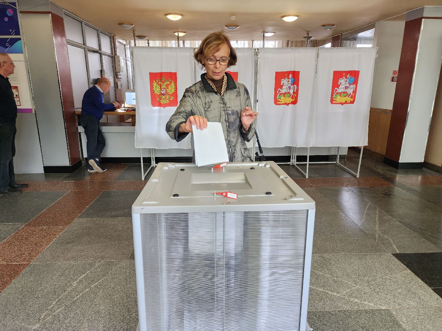 Раменское, выборы, электронное голосование, председатель общественной палаты проголосовал в новом формате