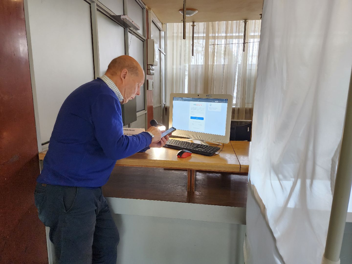 Раменское, выборы, электронное голосование, председатель общественной палаты проголосовал в новом формате