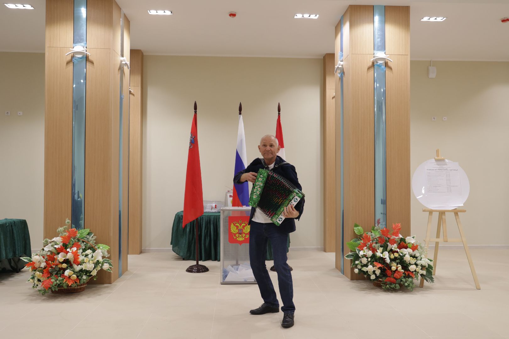 Волоколамск, выборы, порадовали избирателей