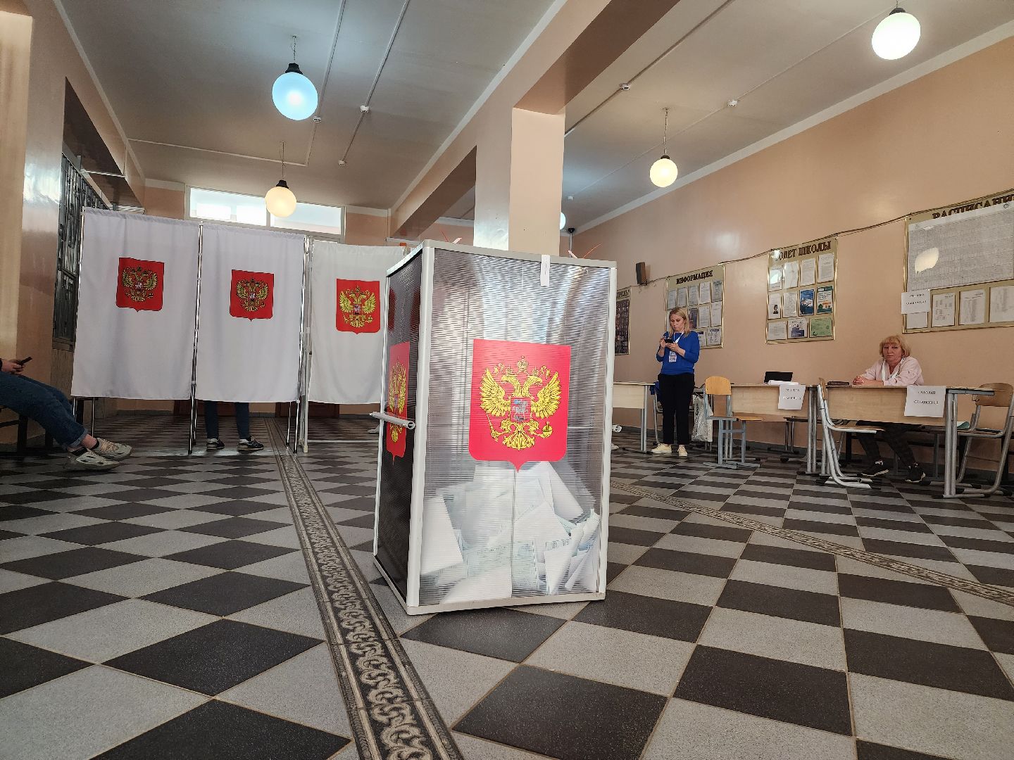 Выборы, голосование, Павловская слобода