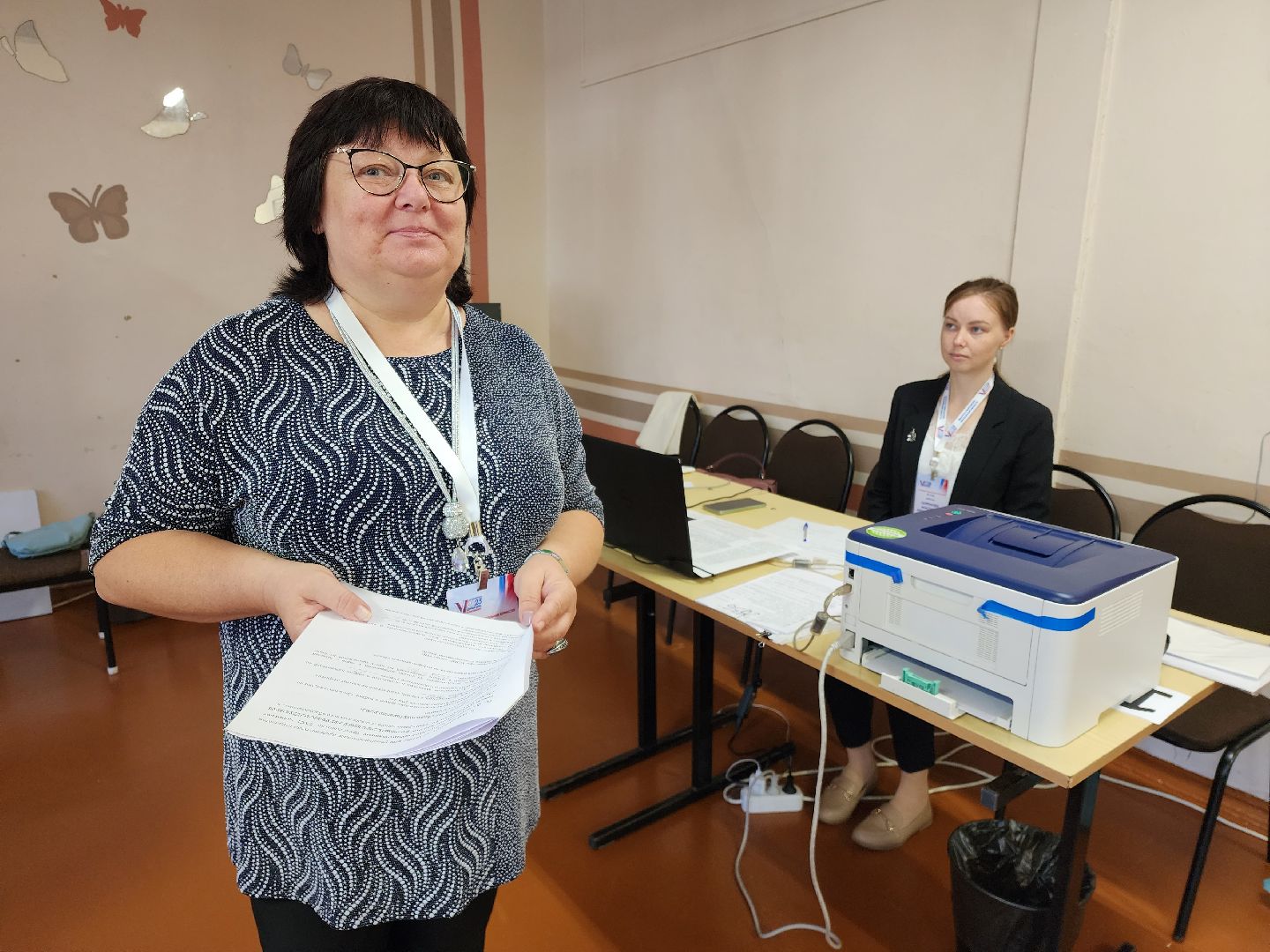 Раменское, выборы, открытие избирательных участков, Раменская средняя школа №1